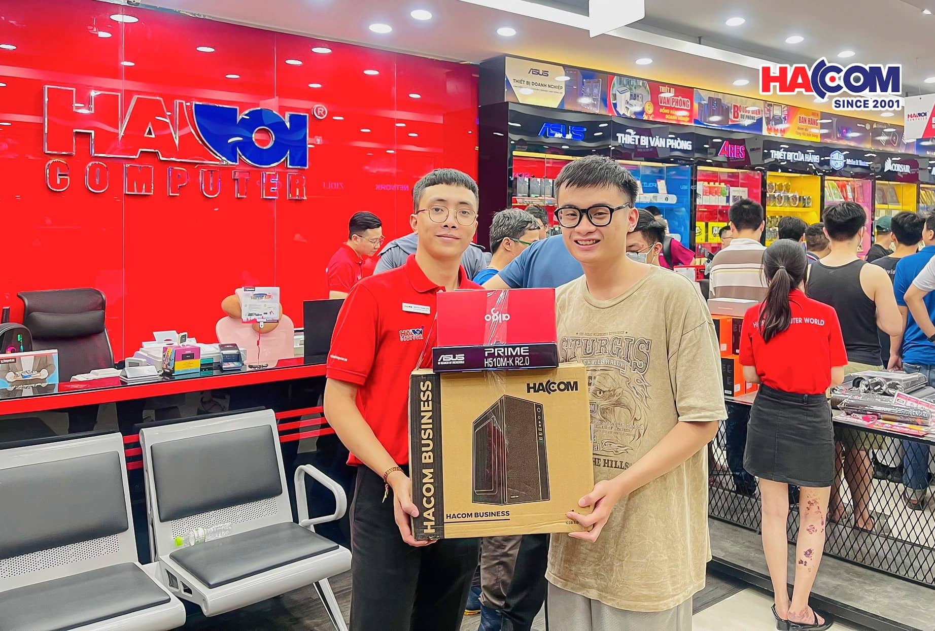 PC văn phòng HACOM là lựa chọn kinh tế cho doanh nghiệp