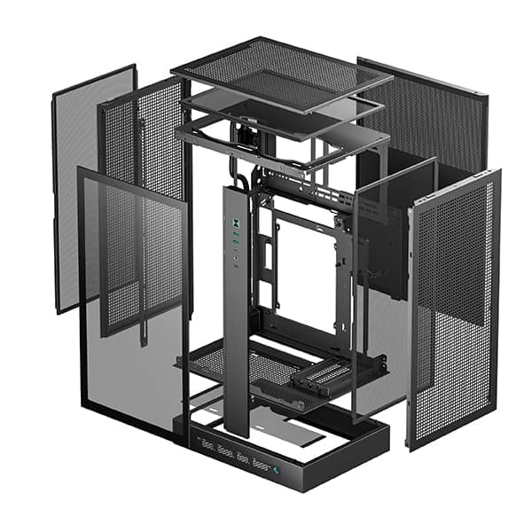 Vỏ Case DEEPCOOL CH270 Digital (mATX, màu đen, không kèm fan) 2