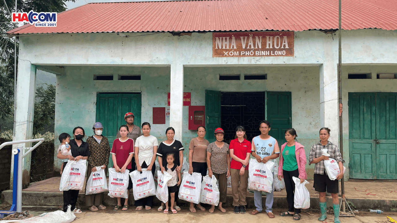 Chương trình từ thiện HACOM Thái Nguyên, Lạng Sơn - Ảnh 1
