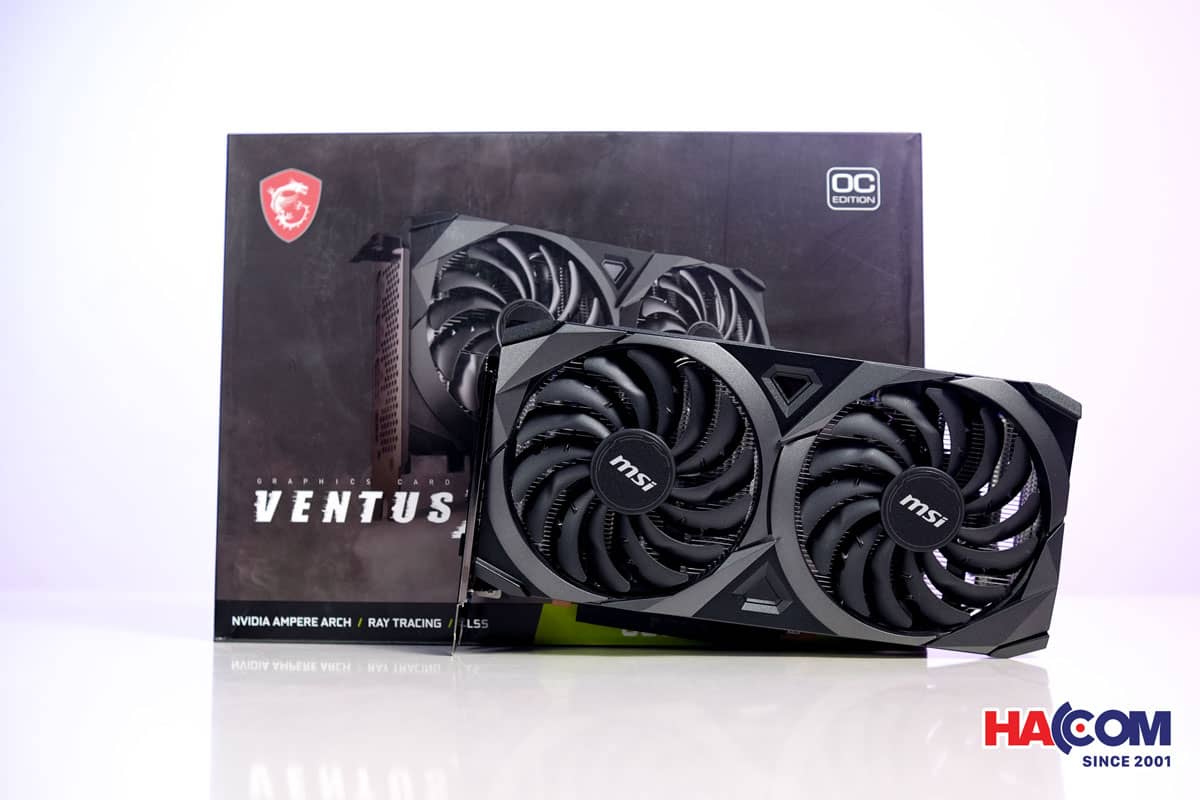 RTX 3060 VENTUS 2X 12 GB bản OC vẫn là lựa chọn phù hợp, đáp ứng tác vụ gaming lẫn sáng tạo nội dung