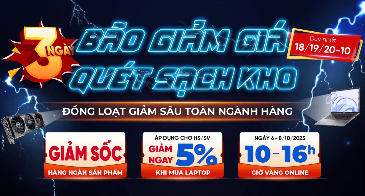 HACOM tổ chức siêu sale công nghệ “Ngày Vàng”