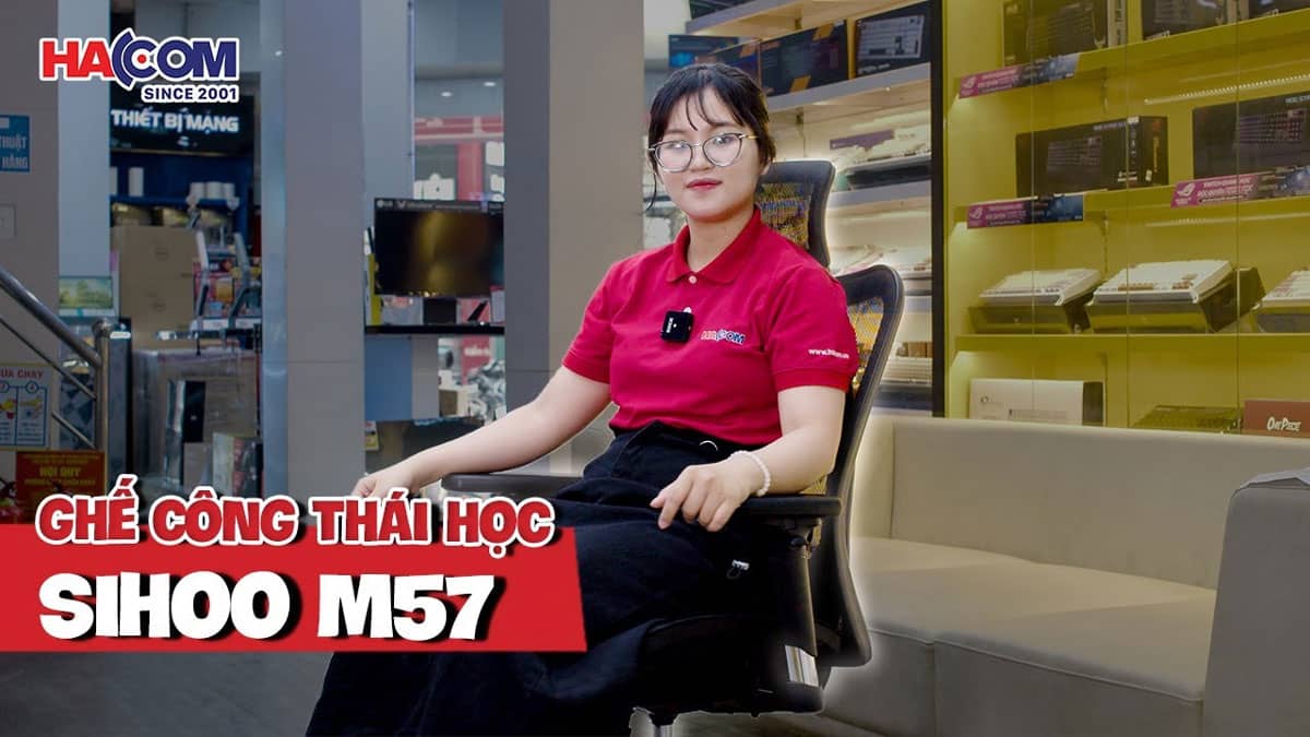 đánh giá ghế công thái học Sihoo M57: có nên mua không?