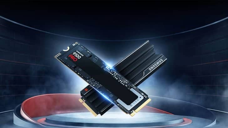 samsung 9100 pro 8tb pcie nvme gen 5 ssd 250