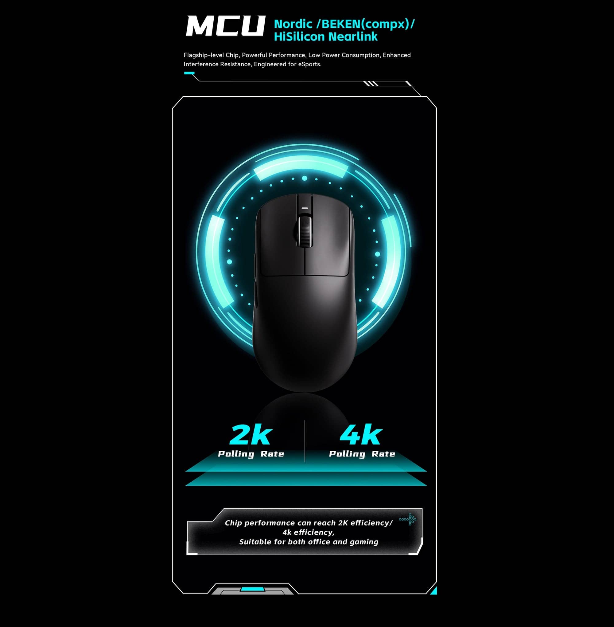 Chuột không dây VXE R1 SE+ 3