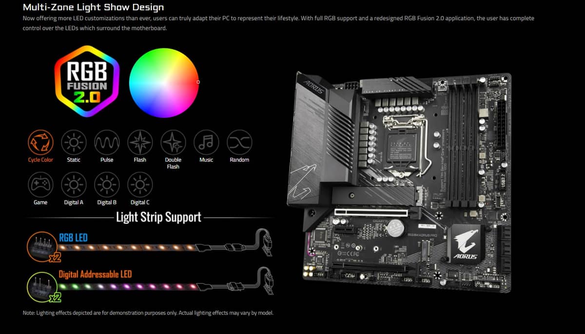 Mainboard Gigabyte B560M-AORUS PRO - HACOM 5