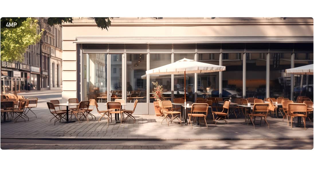 Camera Dahua DH-F4C-LED Ghi lại chi tiết Full-color