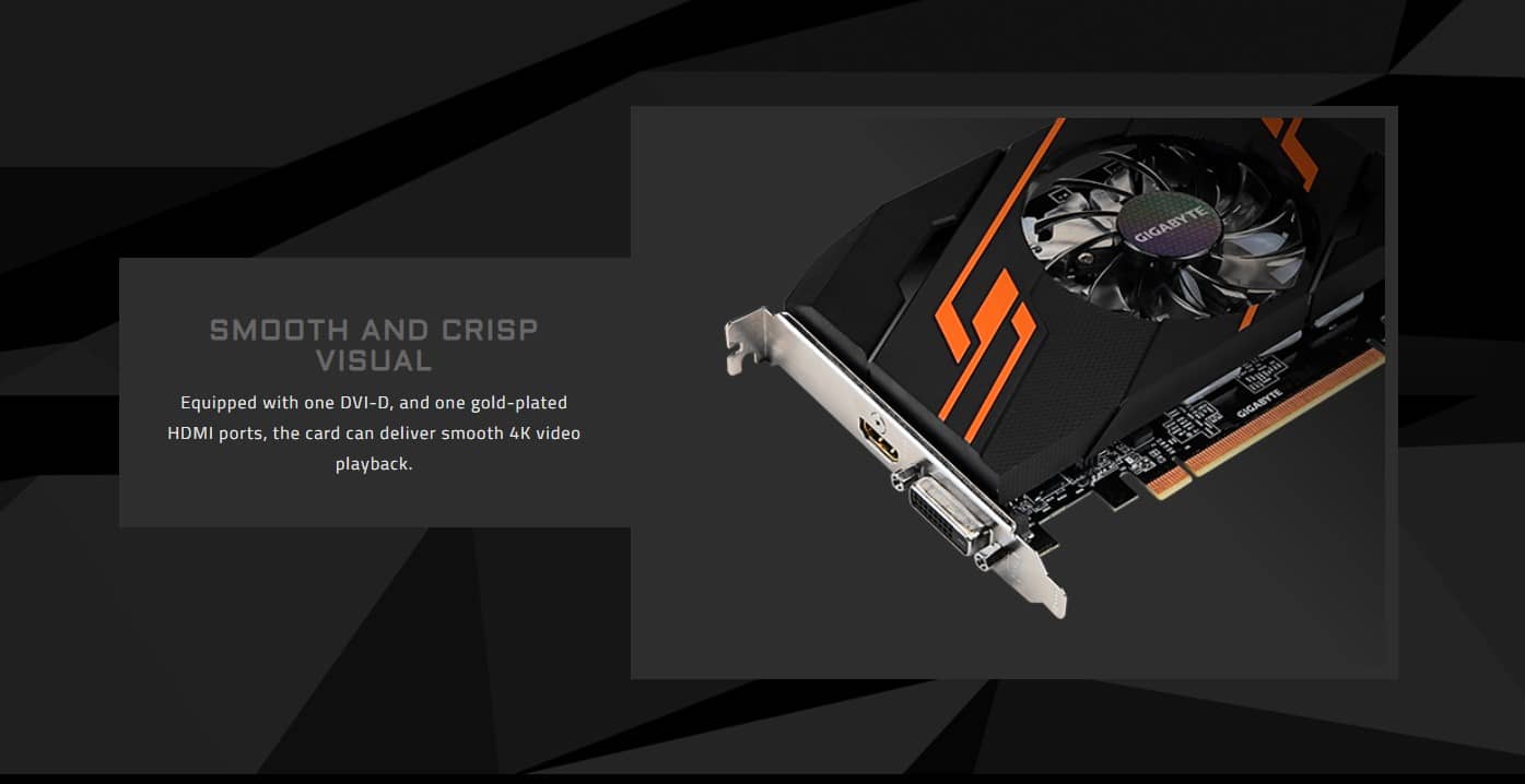 Card màn hình Gigabyte GT 1030 OC-2G