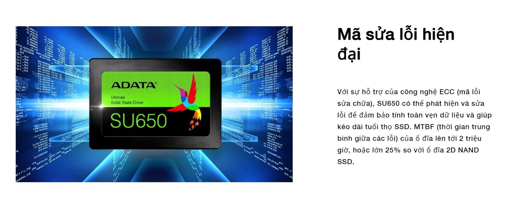 SSD Adata SU650  SATA3 2.5 inch