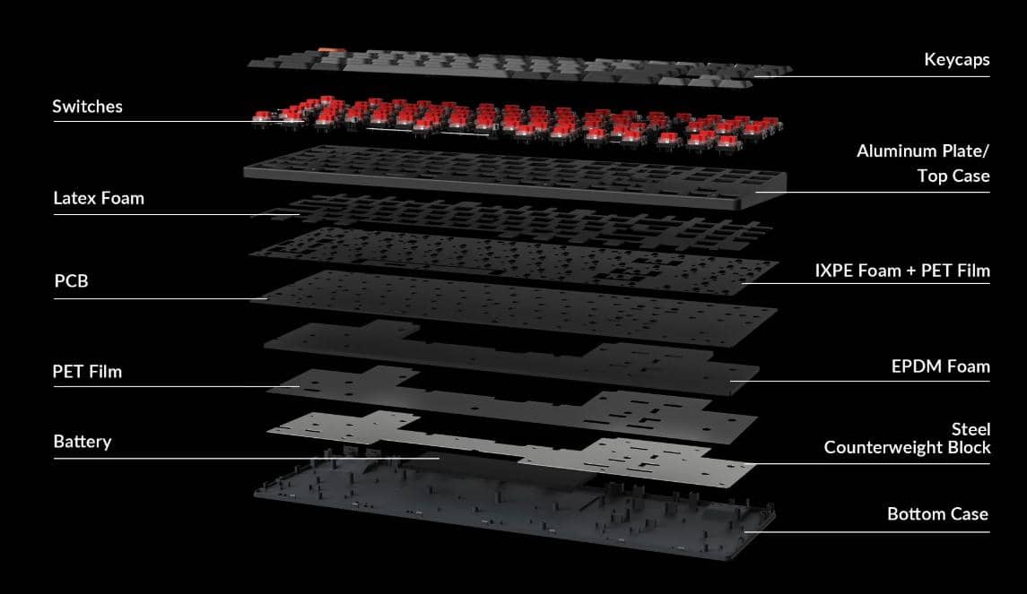 Bàn phím Keychron K1X 3