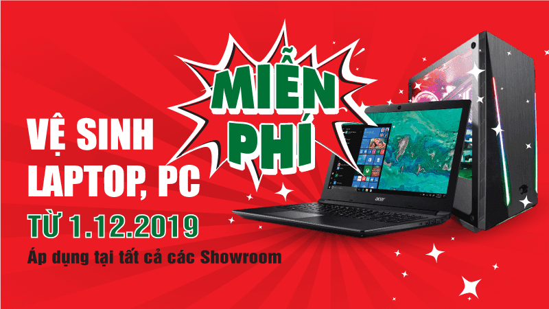 Vệ sinh quạt tản nhiệt laptop kêu to