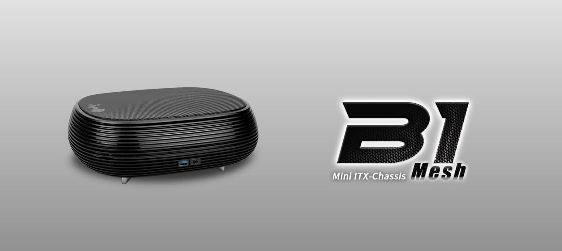 Vỏ case Inwin B1 Mesh (Mini Towerr/Màu đen)