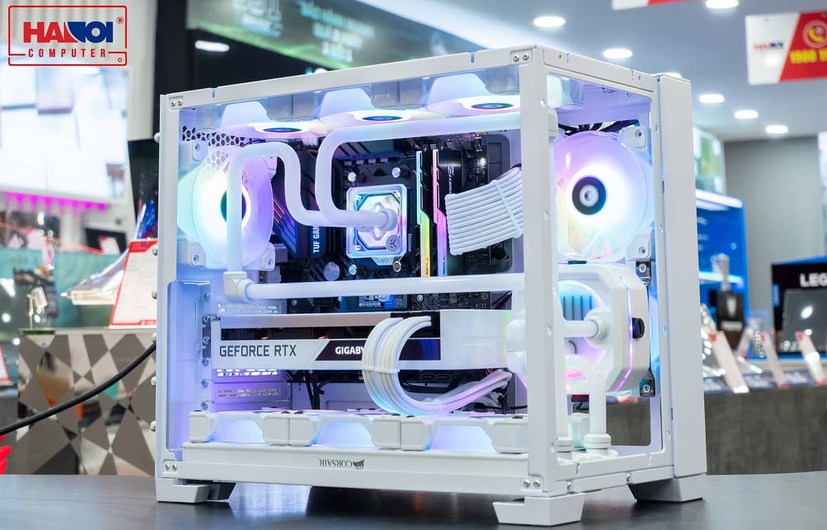 Tản nhiệt nước Custom cho case Lian Li O11 Mini