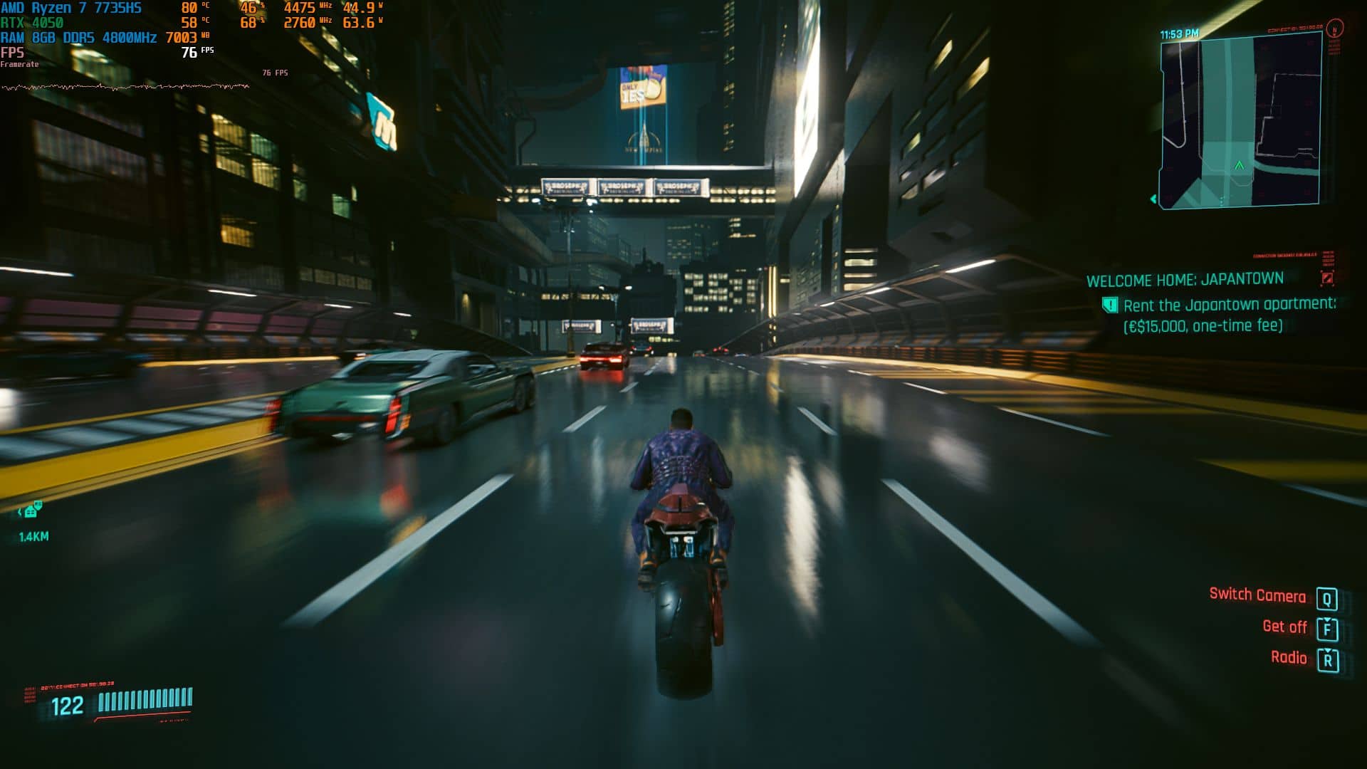 laptop ASUS TUF Gaming A15 CyberPunk 2077