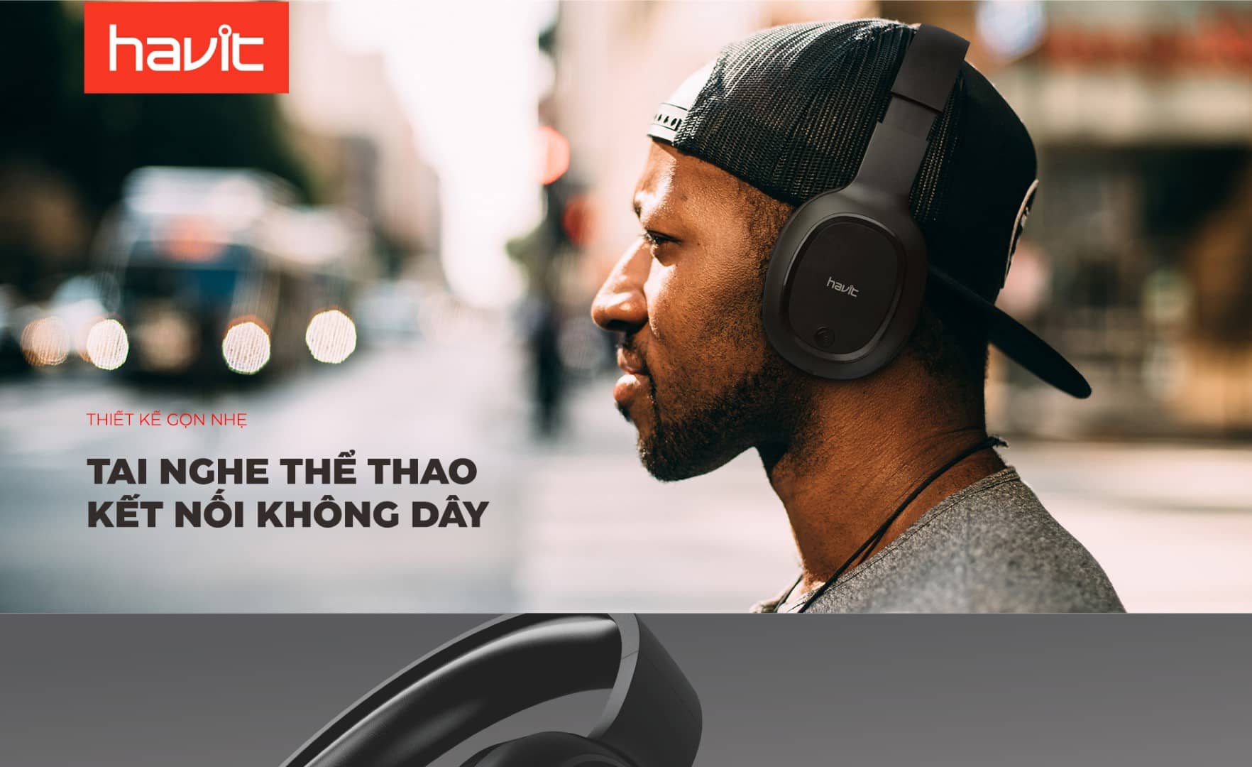 Tai nghe Bluetooth Havit H2590BT PRO