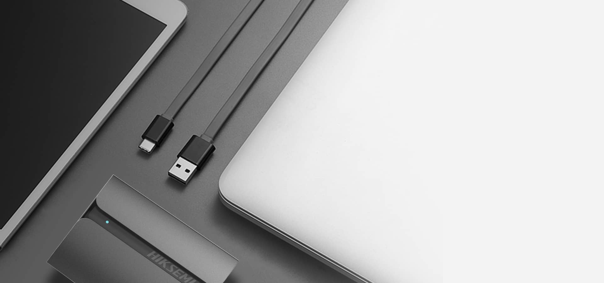 Ổ cứng di động Hiksemi Portable Shield SSD T300S 512GB Màu Xám 2