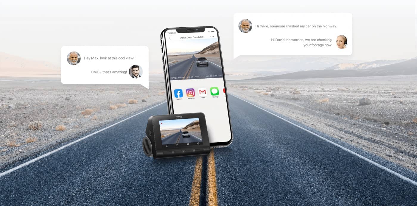 Camera hành trình Xiaomi 70Mai A800S 