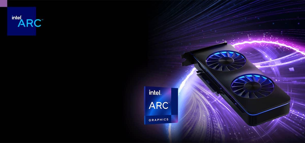 Card màn hình Intel Arc 750 - 8GB DDR6