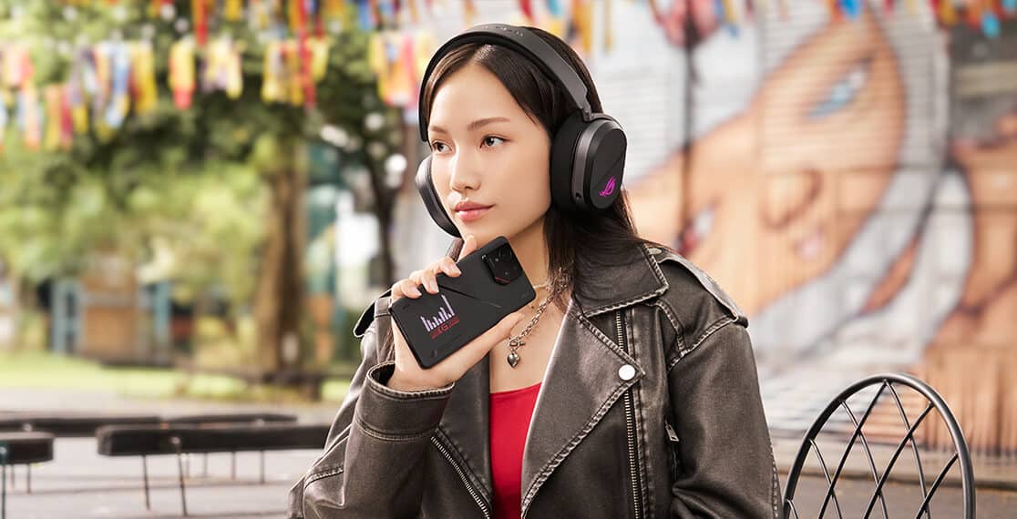 Tai nghe không dây Gaming Asus ROG Pelta 6