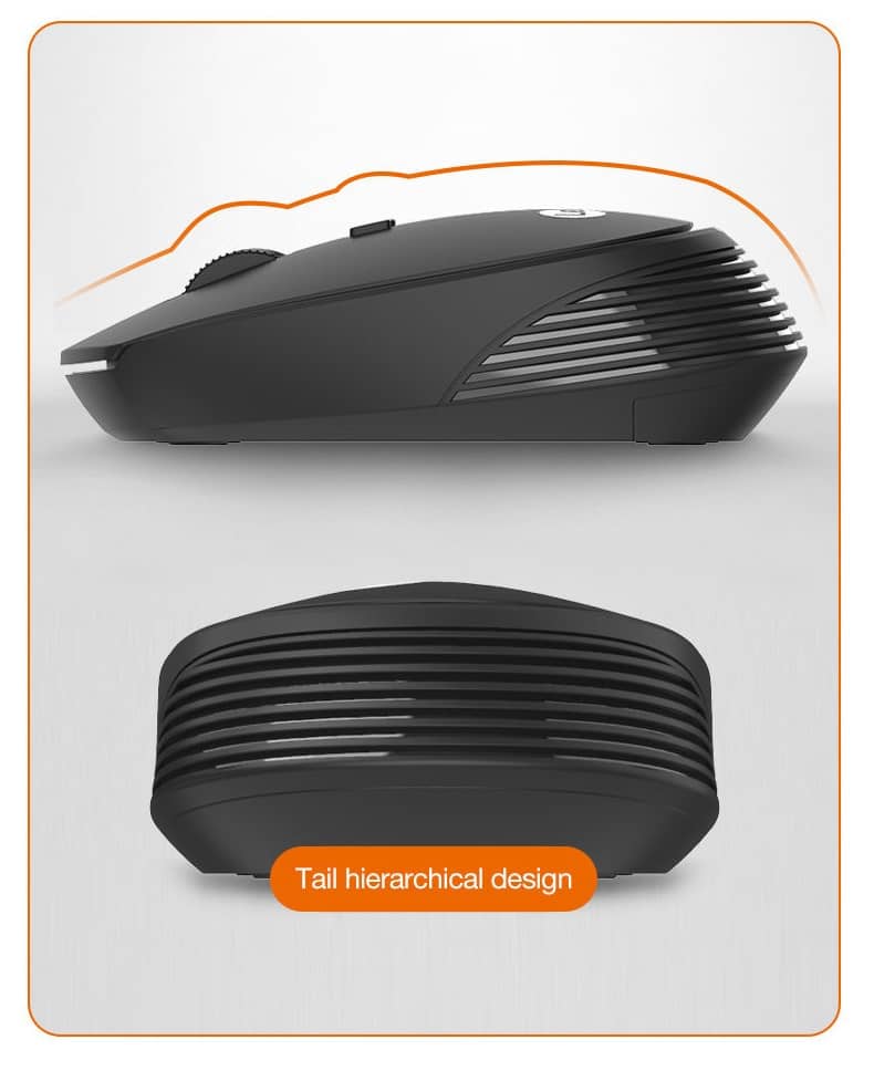 Chuột không dây Lecoo WS202 trắng (USB) 2