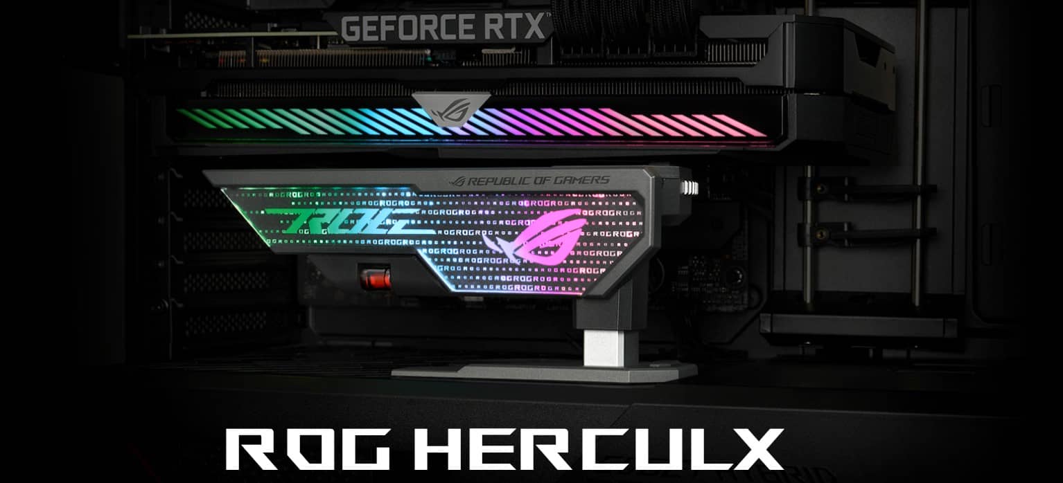 Giá đỡ Card đồ hoạ ASUS ROG Herculx