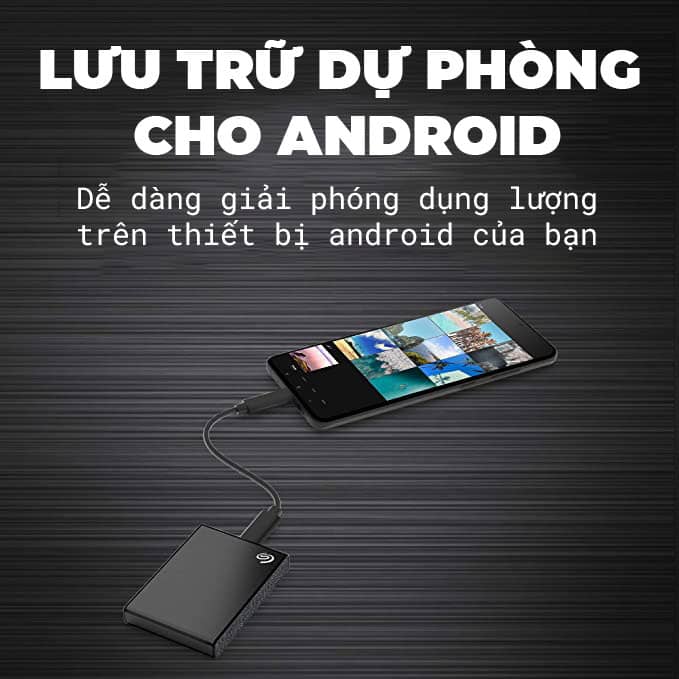 Ổ cứng gắn ngoài SSD Rescue 2.5 inch Seagate One Touch