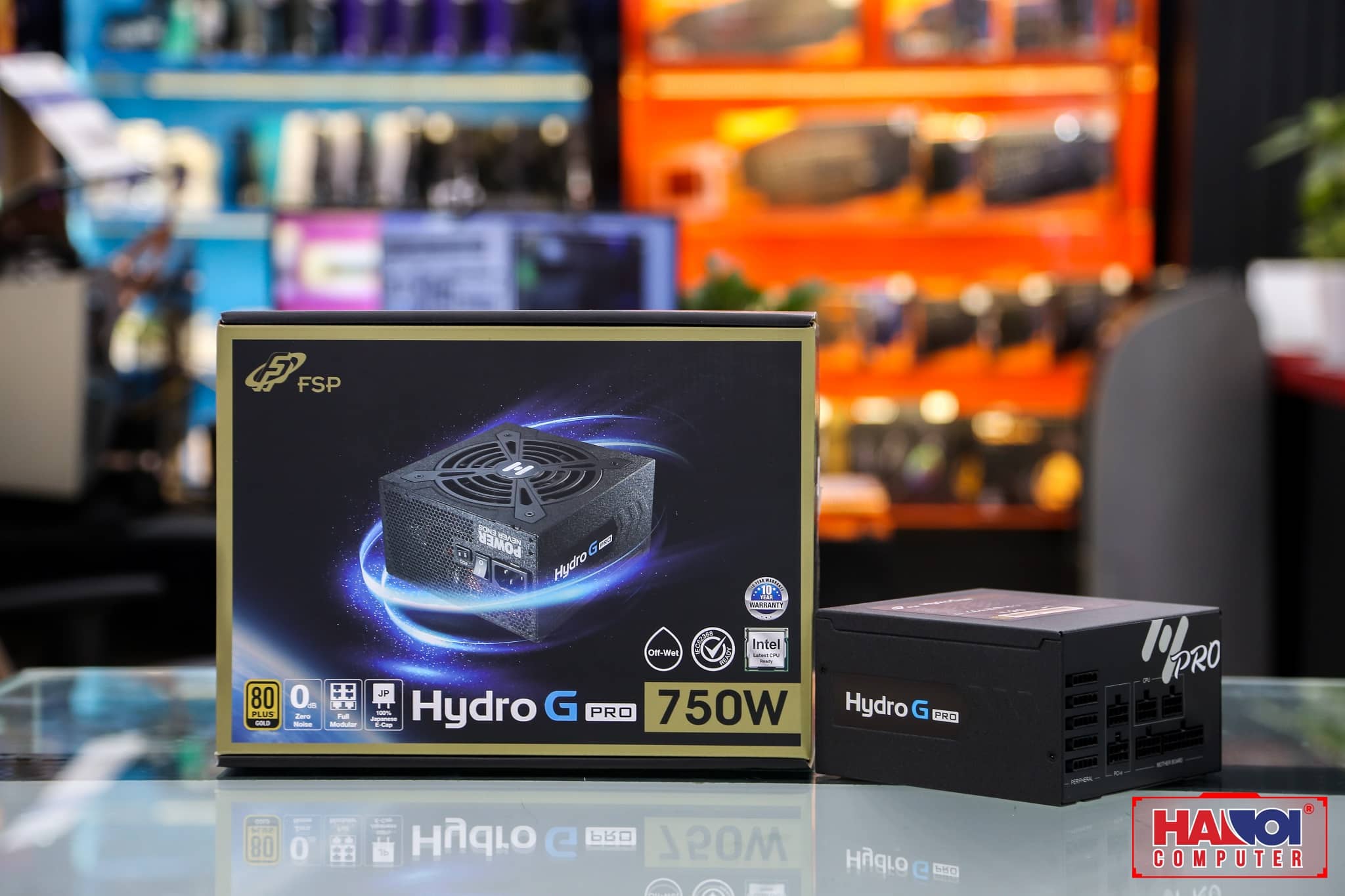 Nguồn FSP Power Supply HYDRO G PRO Series Model HG2-750 Active PFC (80 Plus Gold/Full Modular/Màu Đen) 