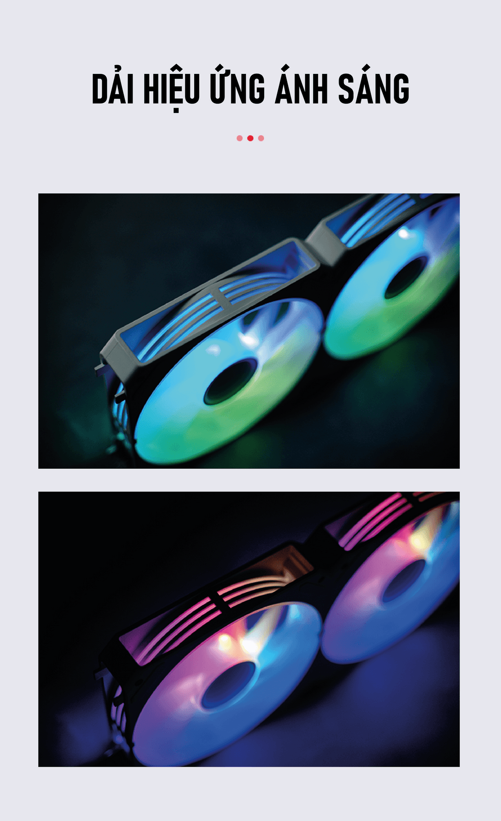 Fan Case Tản Nhiệt JONSBO ZG-120BR Black (3IN1/ FAN ĐẢO NGƯỢC/ GHÉP NỐI KHÔNG DÂY)