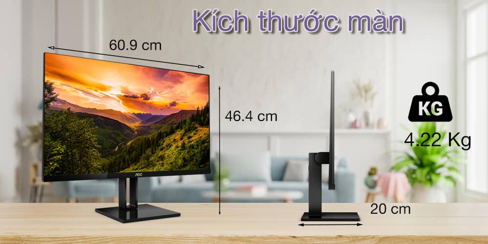 Màn hình AOC 27V2Q/74 2
