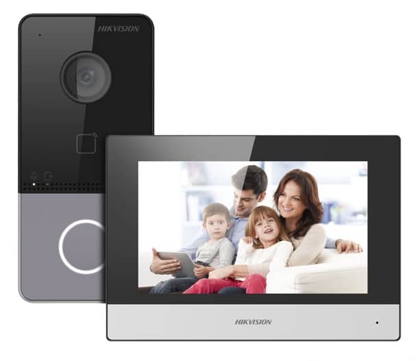 Bộ kít chuông cửa có hình IP Hikvision DS-KIS603P(C) 