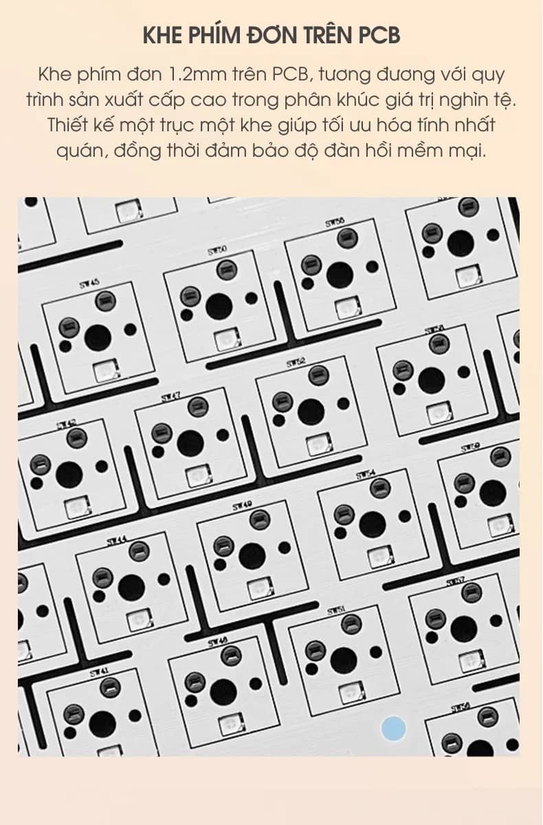 Bàn phím cơ gaming AULA F108 Pro 7