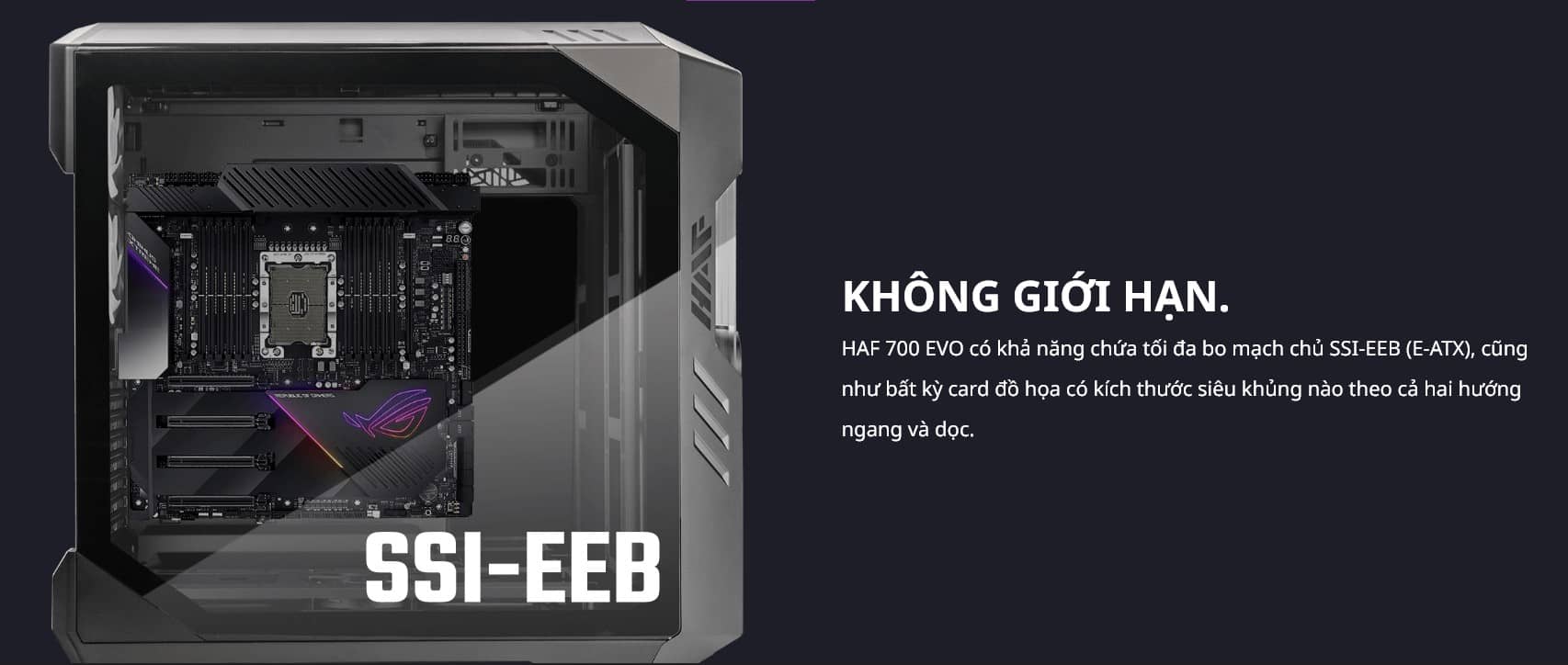 Vỏ Case Cooler Master HAF 700 EVO (Full Tower ) 