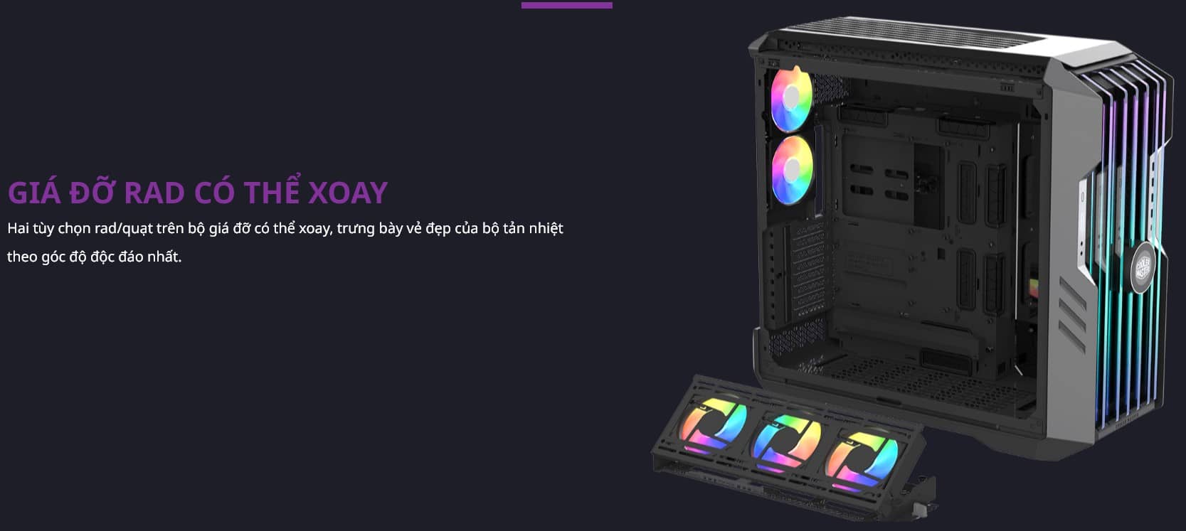 Vỏ Case Cooler Master HAF 700 EVO (Full Tower ) 