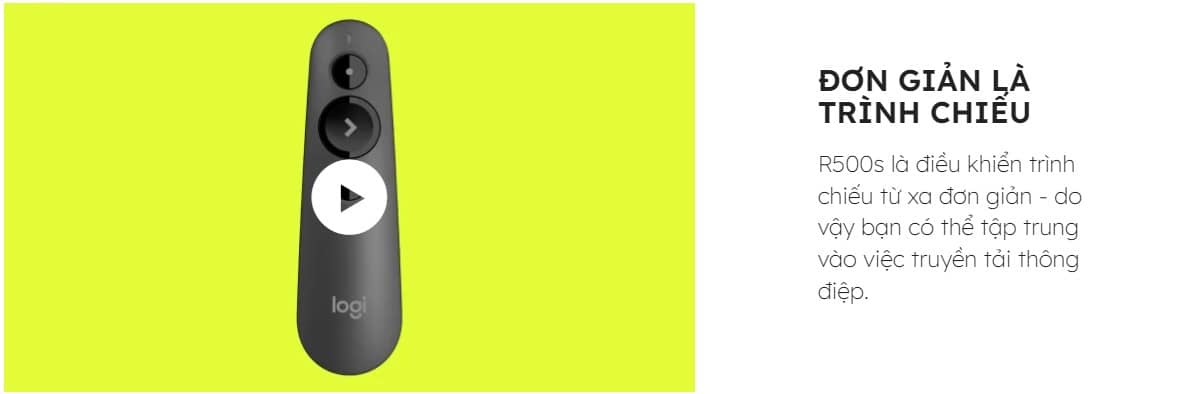 Bút Trình Chiếu Logitech R500s