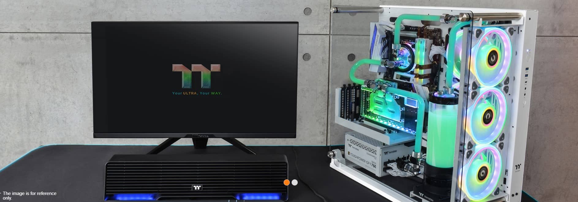 Case Thermaltake Core P3 TG Pro Snow ( Mid Tower/ Màu Trắng )