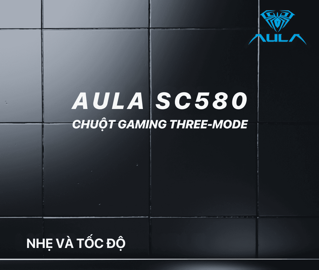 Chuột gaming Aula SC580 3 mode 1