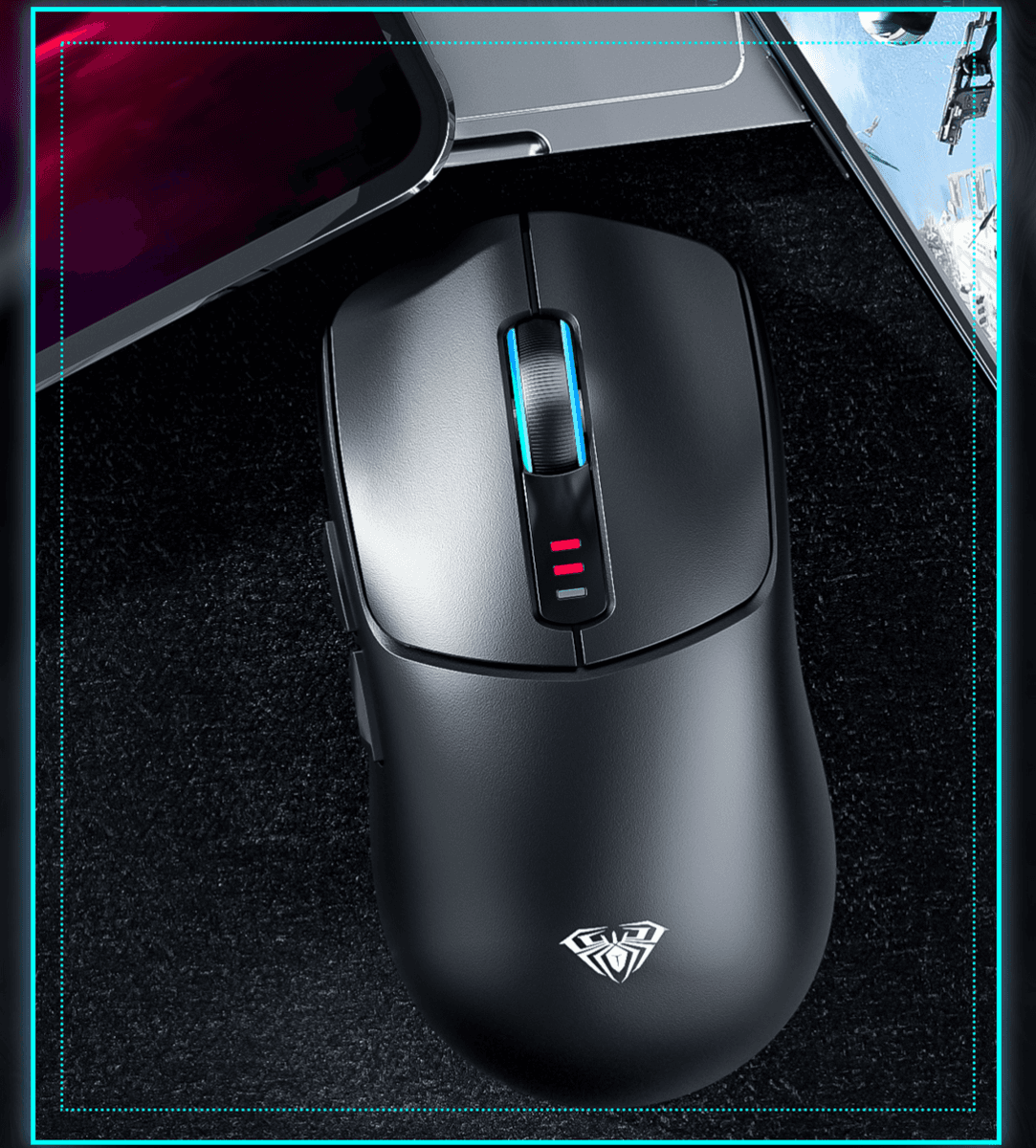 Chuột gaming Aula SC580 3 mode 4