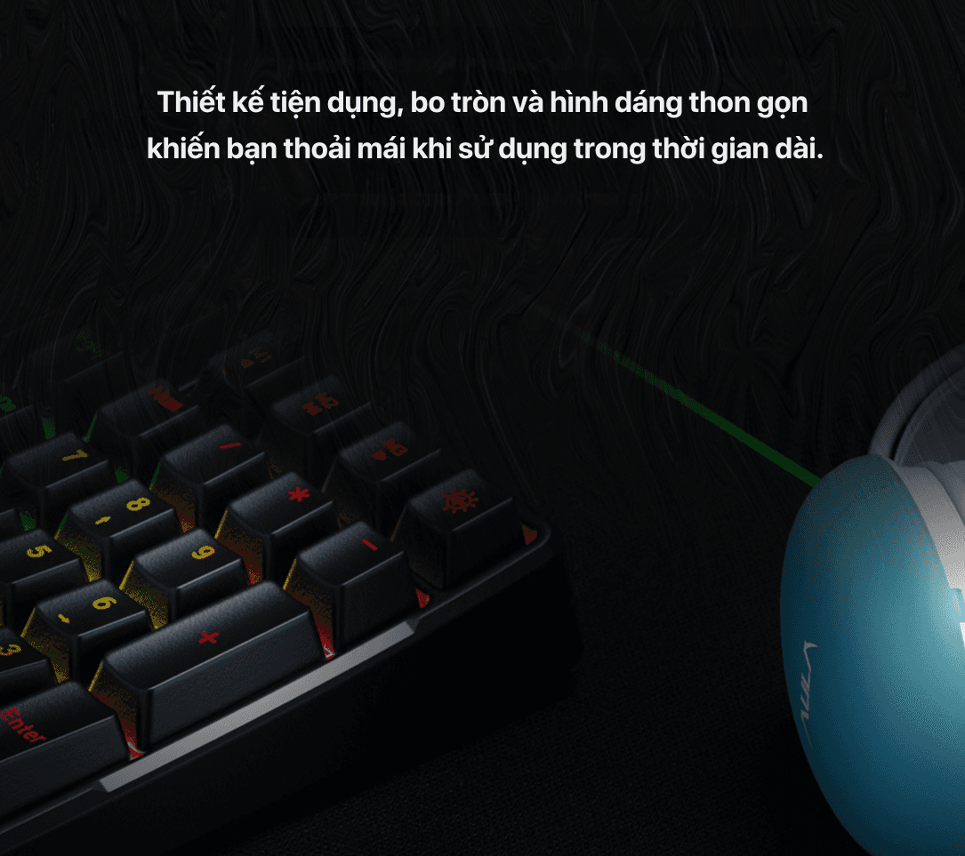 Chuột gaming Aula SC580 3 mode 6