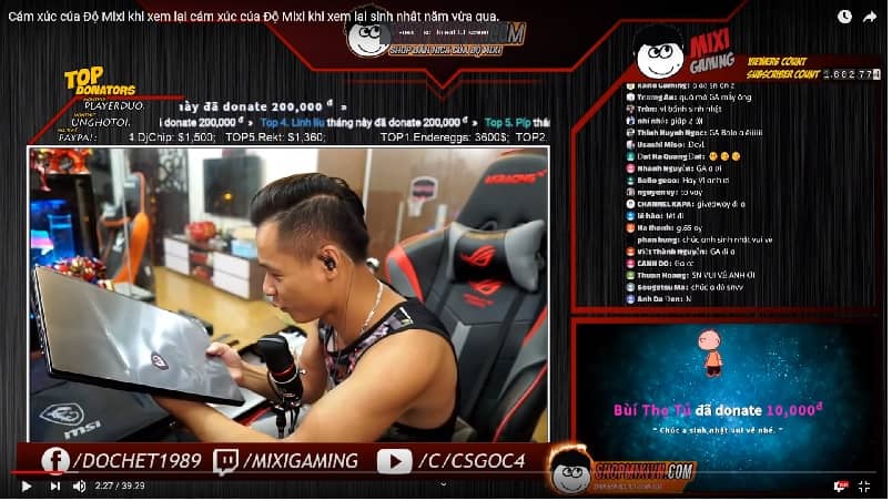 Khung livestream là gì?