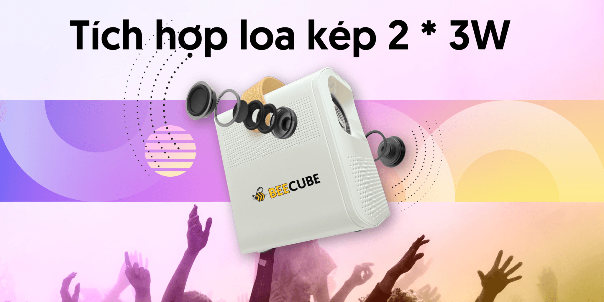 Máy Chiếu Mini Beecube X2 Max