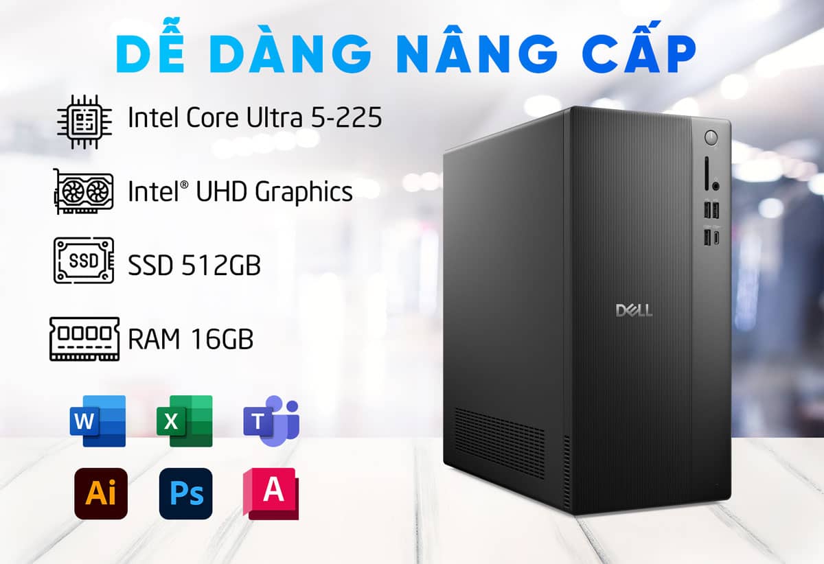 PC Dell Tower (DT-U5-16-512G)