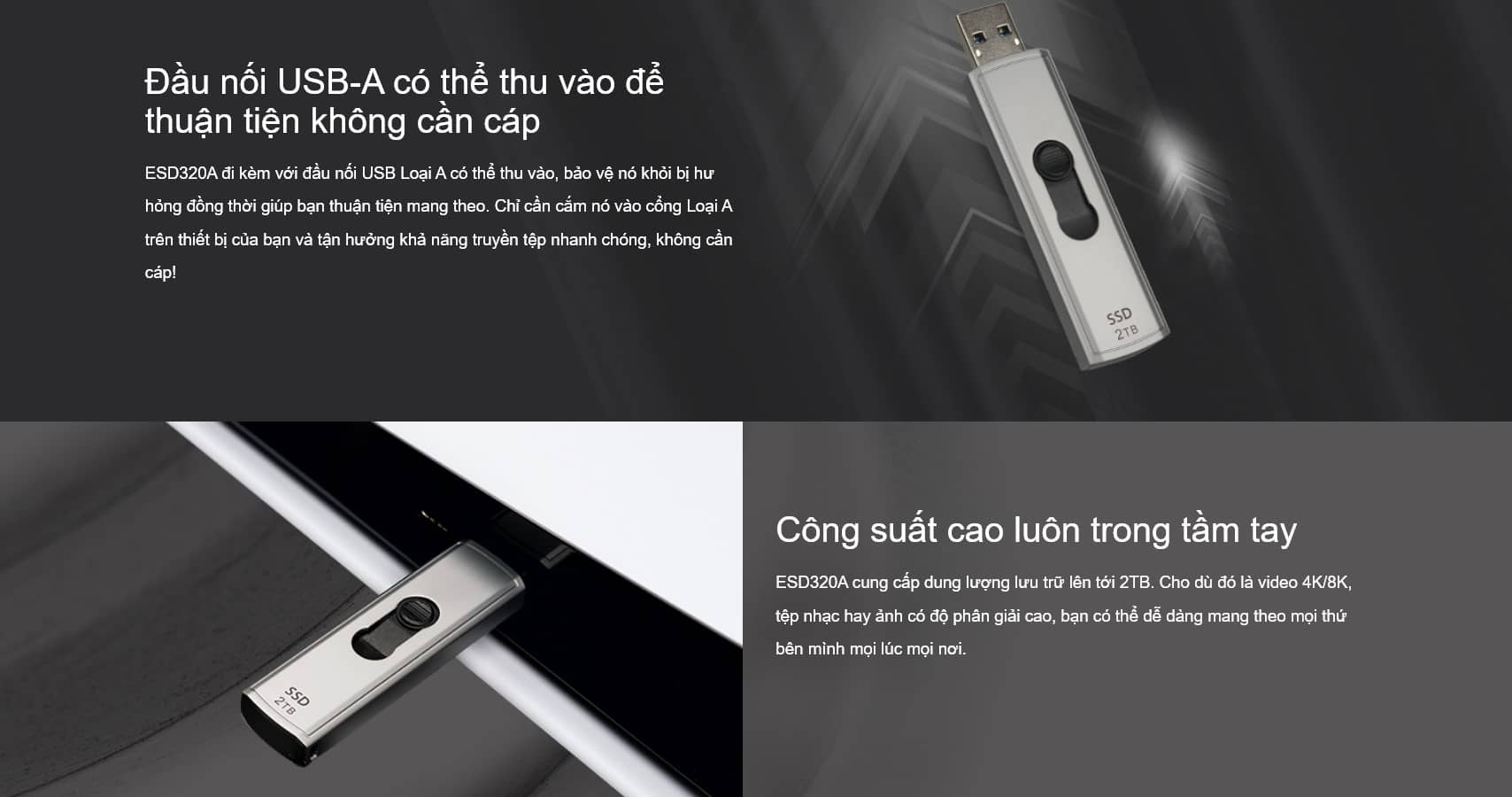 Ổ cứng di động Transcend ESD320A Portable SSD