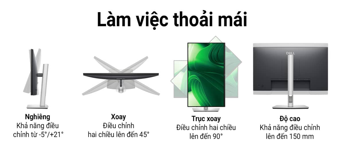 Màn hình văn phòng DELL Pro Plus P2725D