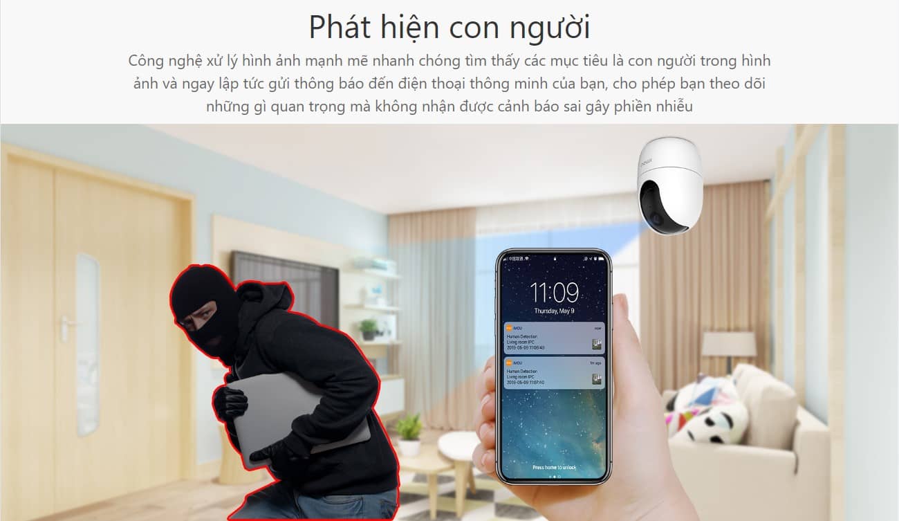 Camera IP IMOU IPC-A22EP-G/H265/