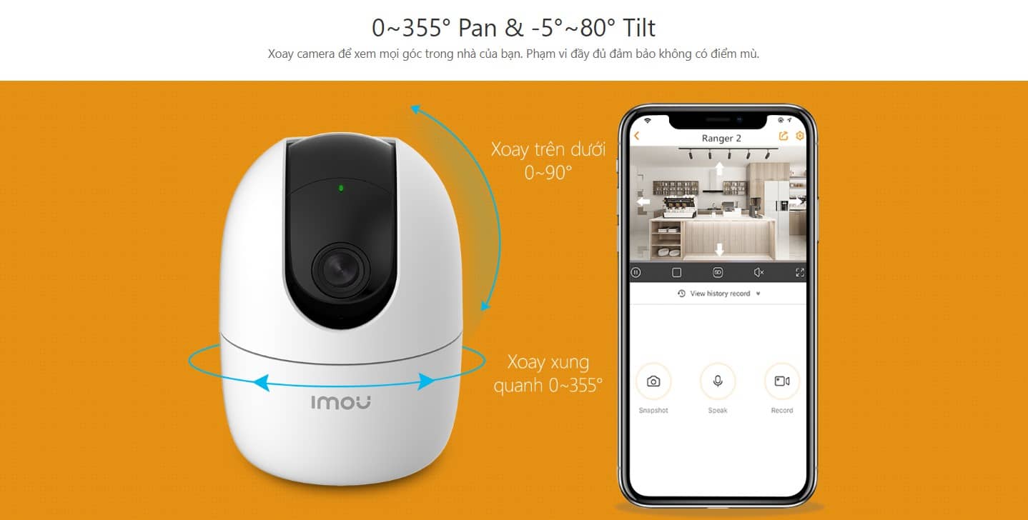Camera IP IMOU IPC-A22EP-G/H265/