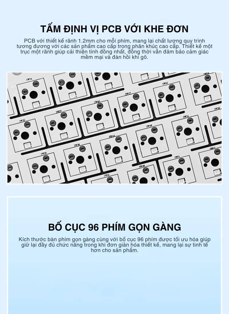 Bàn phím cơ gaming AULA S98 Pro 7