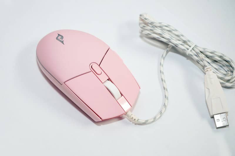 Chuột game Edra EM6102 hồng (USB) 2