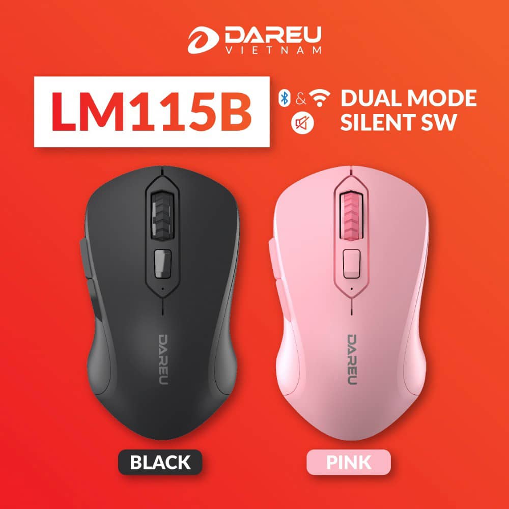 Chuột không dây Dareu LM115B