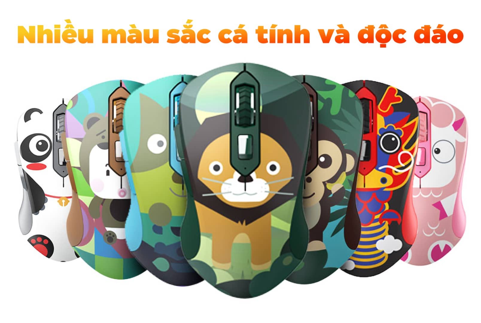 Chuột không dây Dareu LM115G Multi color