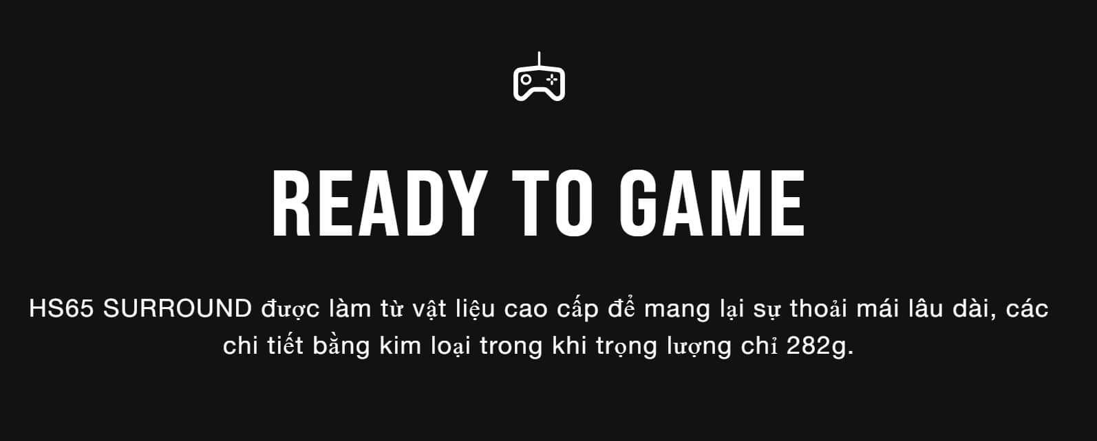 Tai nghe Corsair HS65 Surround