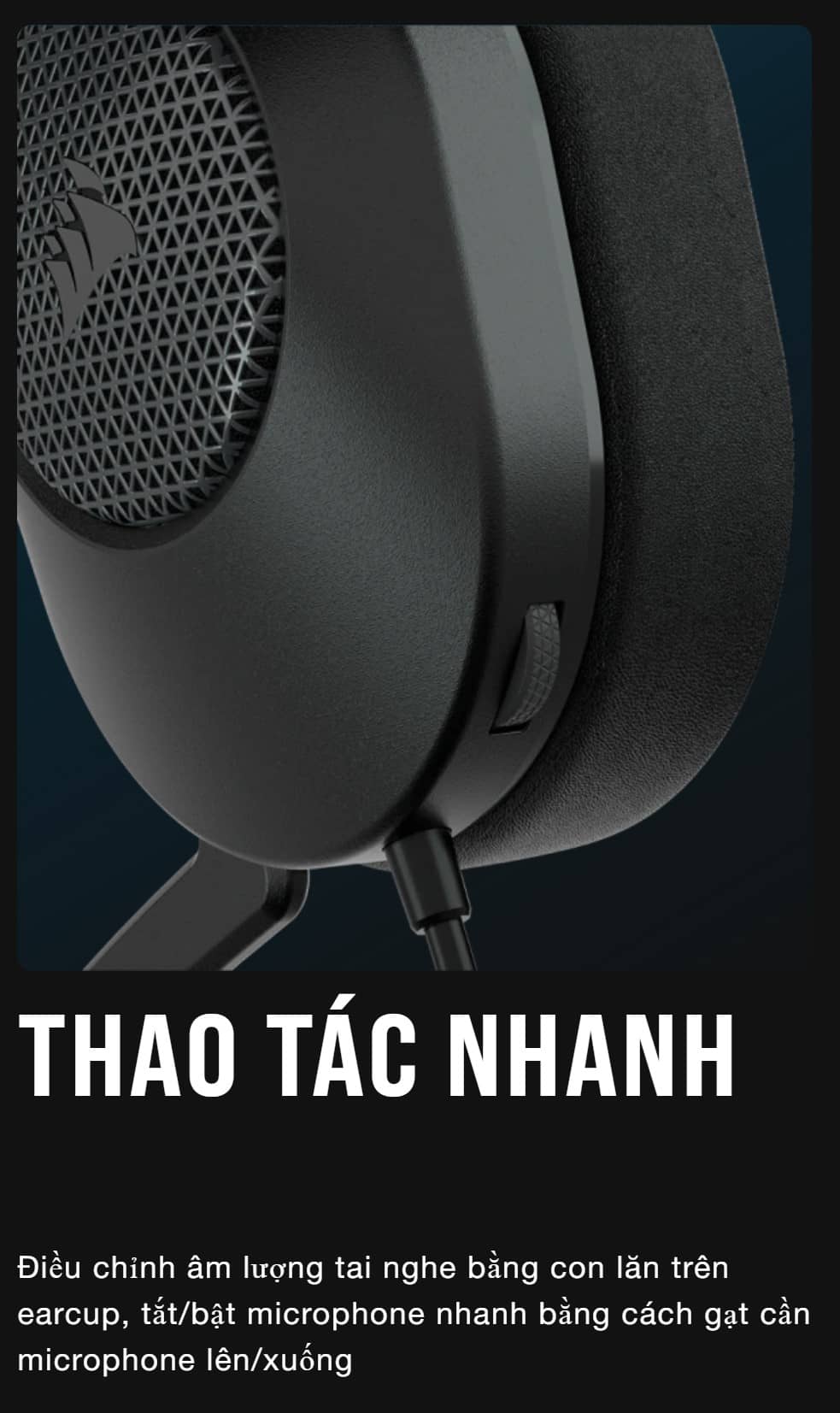 Tai nghe Corsair HS65 Surround